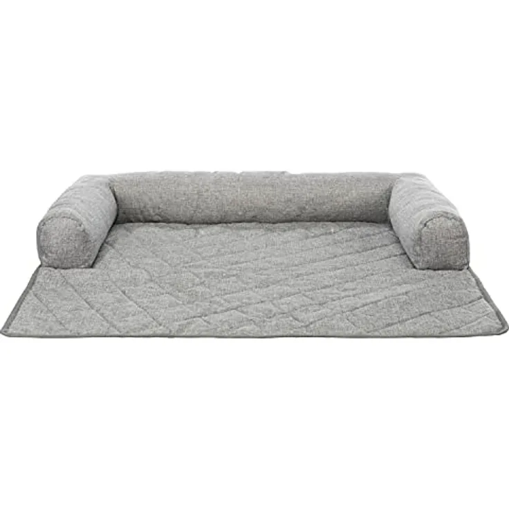 TRIXIE 37577 Polster-Schondecke Nero, eckig, 70 × 90 cm, hellgrau