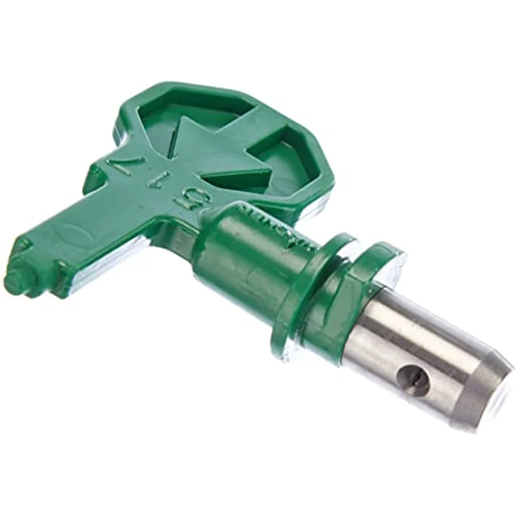 WAGNER Control Pro HEA Düse 517 für Control Pro Airless Farbsprühsysteme für Latexfarben, Dispersionen, Rostschutzfarben, < 55% weniger Sprühnebel, grün – Bild 3