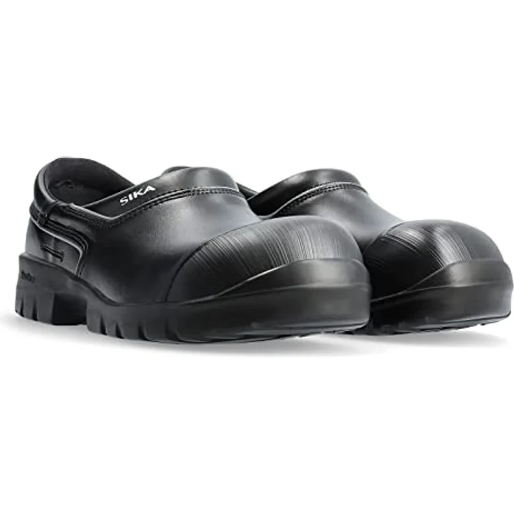 Sika Clog 19322 Proflex S3, flexibler Arbeitsschuh mit Zehenschutzkappe, rutschhemmender PU-Laufsohle, Schwarz, Größe 49 – Bild 6