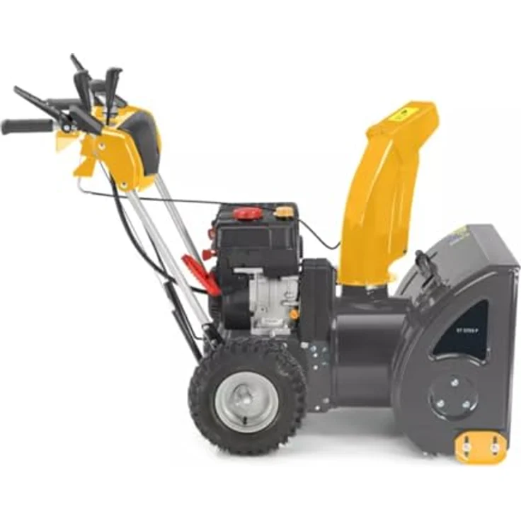 STIGA GARDEN Benzin-Schneefräse ST 3256 P, 55 cm Arbeitsbreite, zweistufiges Design, 212 cm³ Motor, gelb – Bild 3