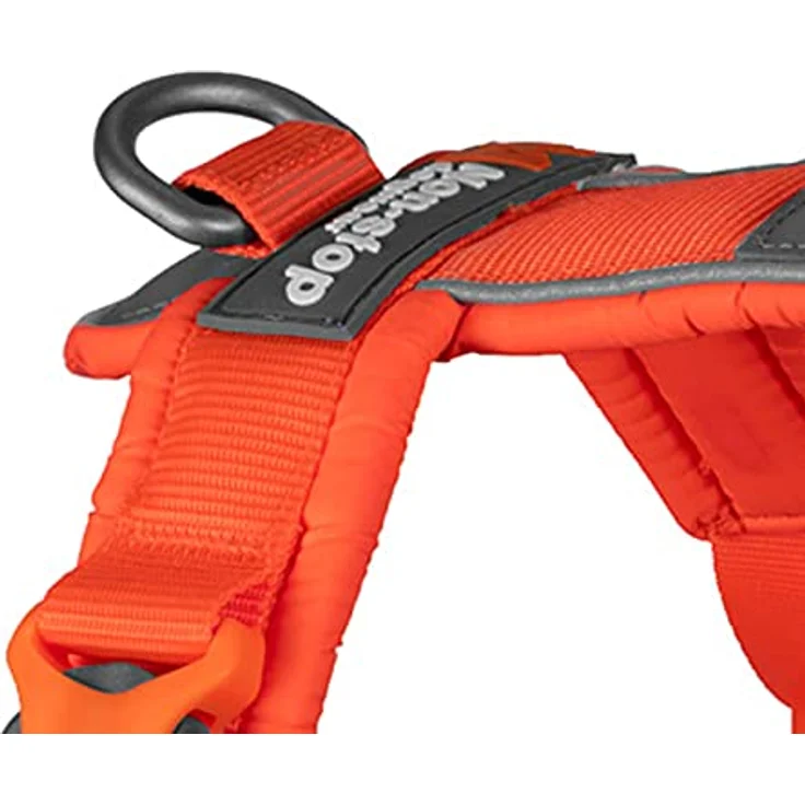 Non-stop dogwear Line Harness 5.0 |218| Führ- und Alltagsgeschirr, Orange, Größe G 2 – Bild 4