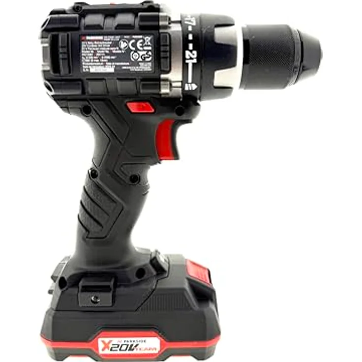 PARKSIDE PERFORMANCE® 20 V Akku-Bohrschrauber »PABSP 20 Li C4«, bürstenloser Motor, 2-Gang-Getriebe, 60 Nm Drehmoment, ohne Akku und Ladegerät – Bild 7