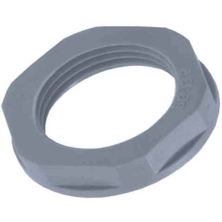 LAPP KABEL Gegenmutter SKINTOP GMP-GL-M25x1,5 R7001, Isolier- und Verbindungsmaterial, grau – Bild 1