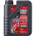 LIQUI MOLY Motorbike 4T Synth 5W-40 Street Race | 1 L | Motorrad vollsynthetisches Motoröl | Art.-Nr.: 2592