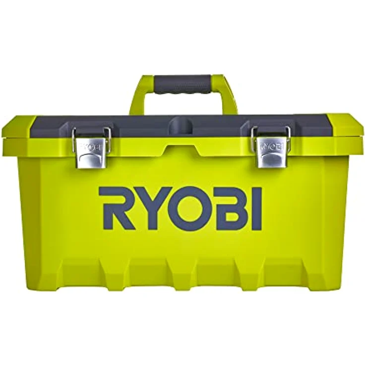 Werkzeugkasten 49 cm - 33 L - RYOBI Werkzeugkoffer Werkzeugkiste mit Metallbefestigungen – Bild 3