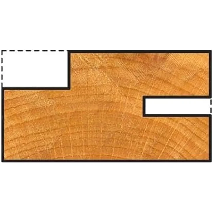 Wolfcraft 3264000 Schlitzfräser, Ø 30mm, Schaftdurchmesser 8mm, 30 x 1,5 mm – Bild 3