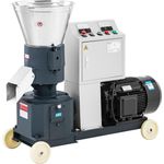 Wiesenfield Häcksler Pelletpresse Futterpresse 400 - 600 kg/h Holz 160 - 250 kg/h, 15000 W, Ø 260 mm