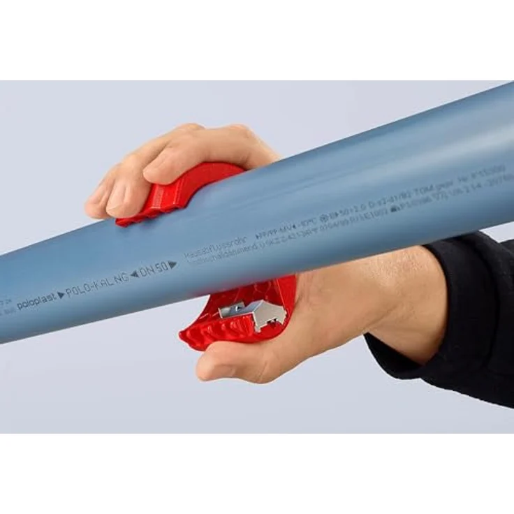 Knipex BiX Schneider für Kunststoffrohre und Dichthülsen 72 mm, 90 22 10 BK – Bild 3