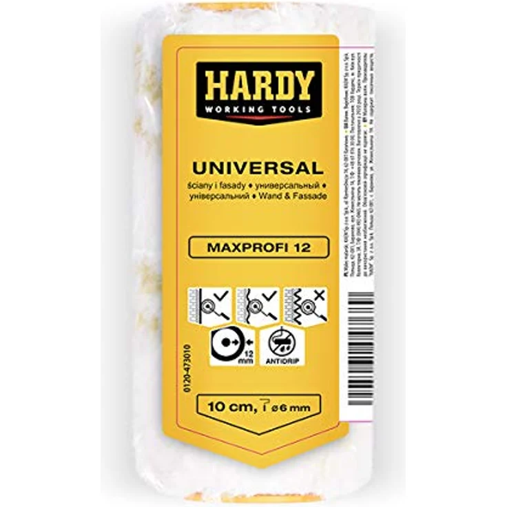 Hardy Working Tools 20x Farbwalze 10 cm Maxprofi, geeignet für Acryl-, Latex-, Silikat- und Silikonfarben, polyamid mit 12 mm Florhöhe – Bild 3