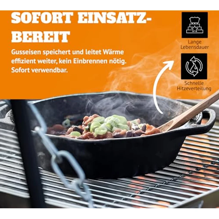 Petromax Feuerpfanne mit Henkeln fp20h-t – Bild 3