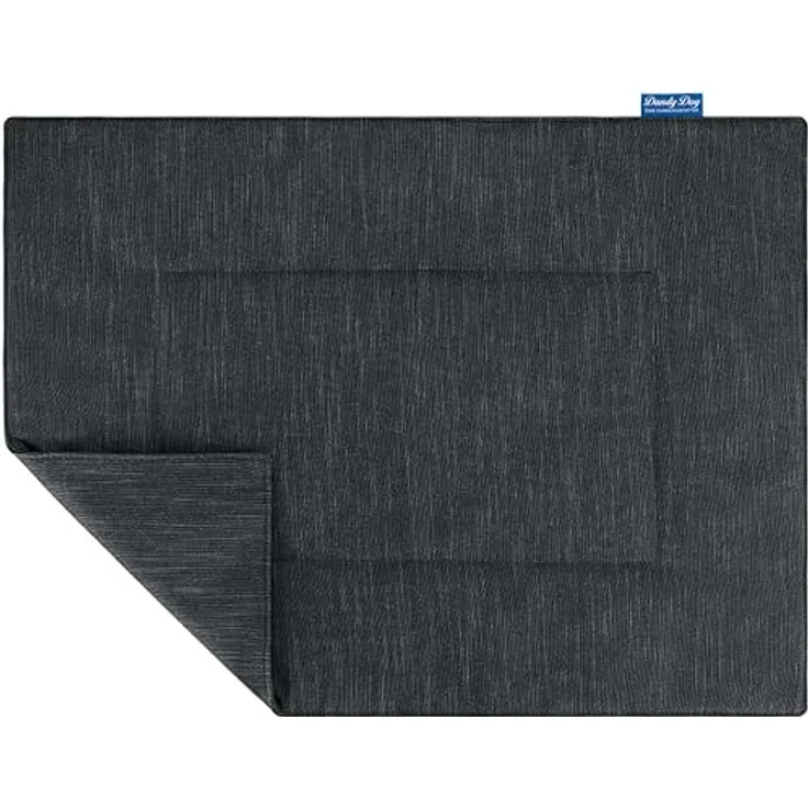 Hundedecke Eco Dog Black - waschbar kuschelig hochwertige Qualität Made in Germany - Größe XL