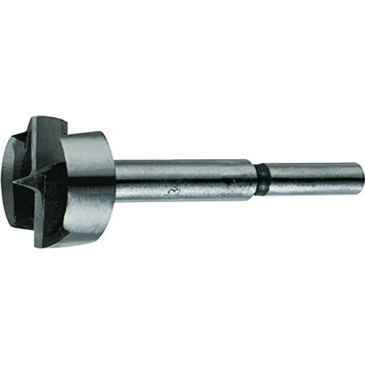 FORTIS Forstnerbohrer 15 mm, Holzbohrer nach DIN 7483 G für exakte Sacklochbohrungen in Massivholz und Holzwerkstoffen, zylindrischer Schaft 8 mm