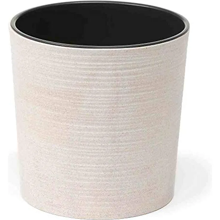 Siena Garden Pflanzgefäß ECO Lens weiß Ø 30x30,5 cm