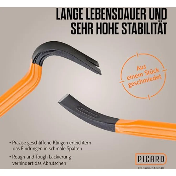 Picard Black Giant Brecheisen Nageleisen Set 3tlg. – Bild 4