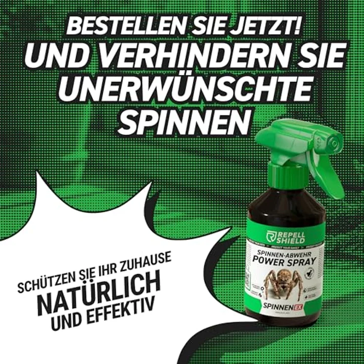 RepellShield® Spinnenspray mit Geraniol, 250 ml, natürliche Spinnenabwehr für Innen- & Außenanwendung – Bild 5