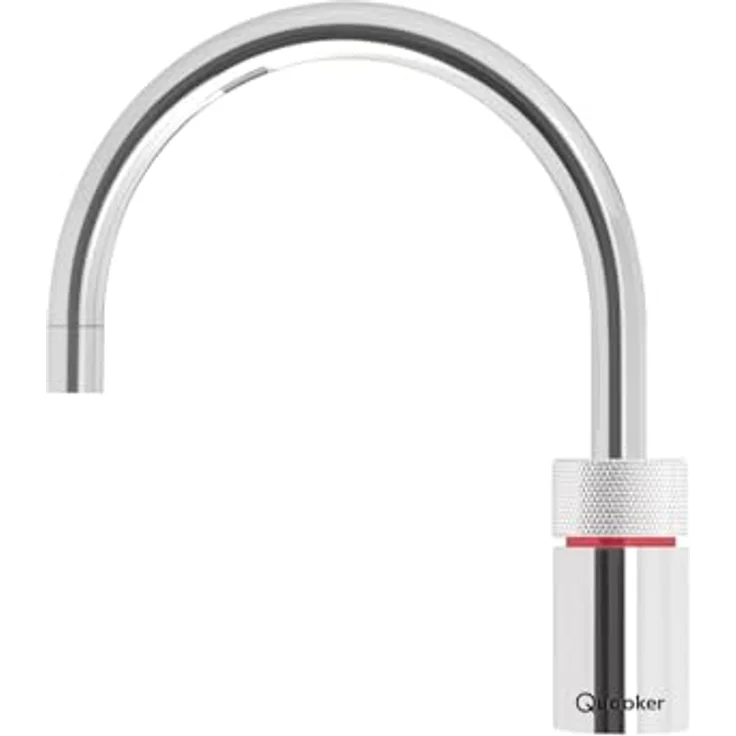 QUOOKER Nordic Round single tap, verchromter Kochend-Wasserhahn mit COMBI Reservoir, 7 Jahre Garantie – Bild 1