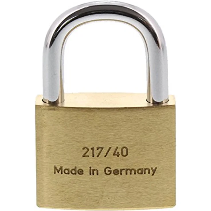 BURG-WÄCHTER Karat 217 40-6 SB Zylinder-Vorhangschloss, Bügelstärke: 6 mm, Bügelhöhe: 23,5 mm – Bild 2