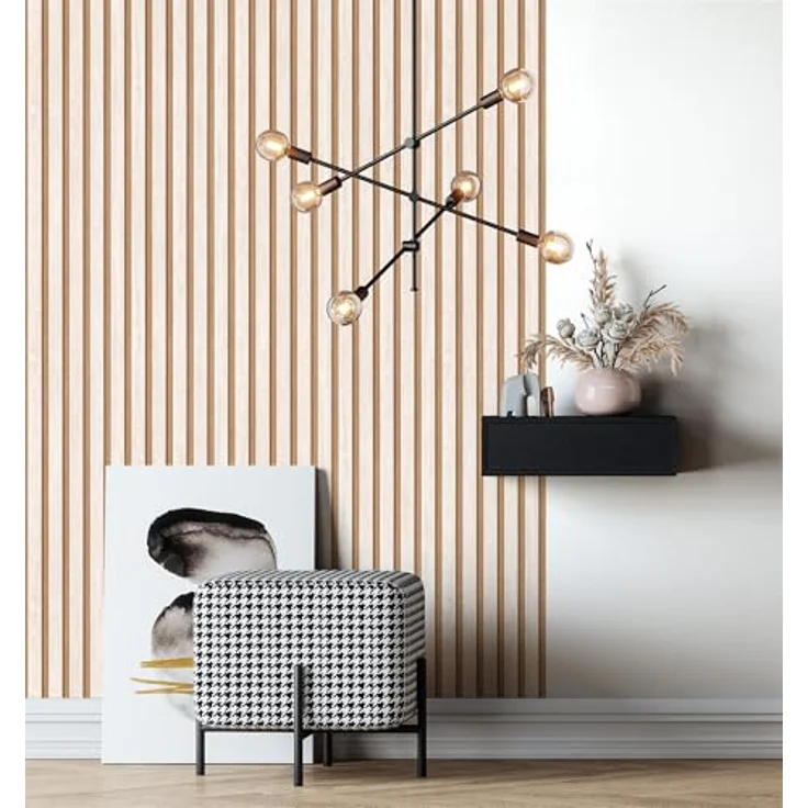 Newroom Tapete Beige Bronze Vlies Holzpaneele, 3D Optik mit scheuerbeständiger Oberfläche, 10,05 m x 0,53 m, für Wohnzimmer und Schlafzimmer – Bild 5