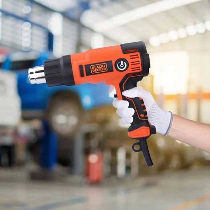 Black + Decker KX2200K-QS KX2200K-QS-Decapador Térmico 2.000W de Alto Rendimiento Con maletín, 2000 W, 230 V – Bild 6