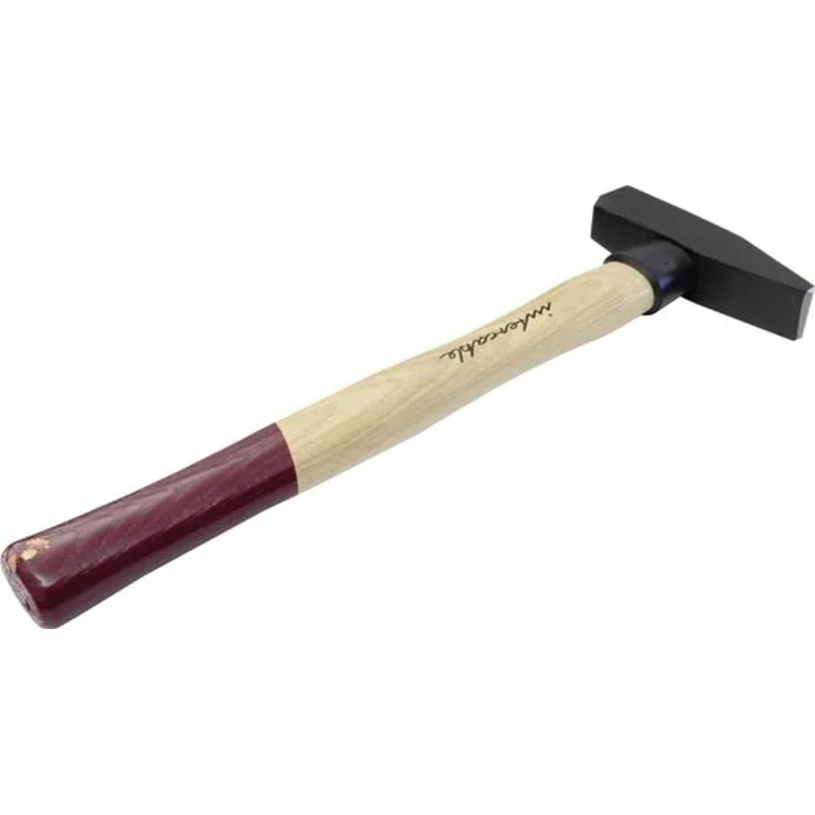 Intercable 7130582 102001 Fäustel, 300g Hammerkopf gehärtet und geschliffen, mit poliertem Holzstiel, 250mm