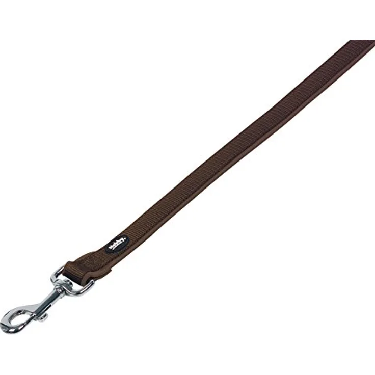 Nobby Leine Classic Preno, braun / braun L: 120 cm, B: 15/20 mm, 1 Stück
