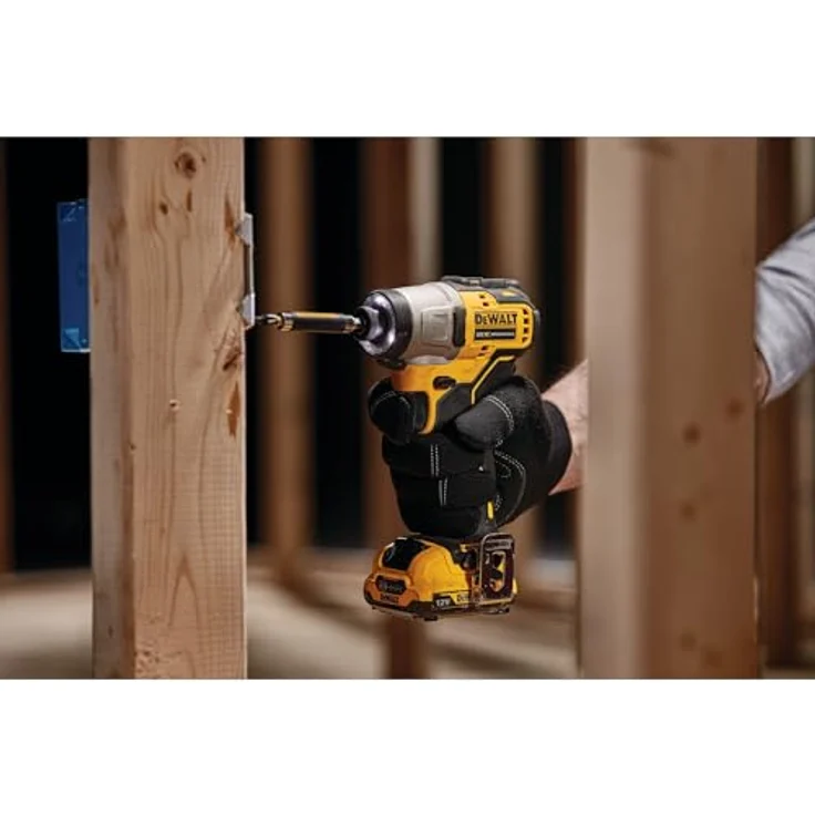 DeWalt DCF601N, Akku-Schlagschrauber 12V mit 15 Drehmomenteinstellungen, LED-Beleuchtung, Solo-Version ohne Akku und Ladegerät – Bild 2