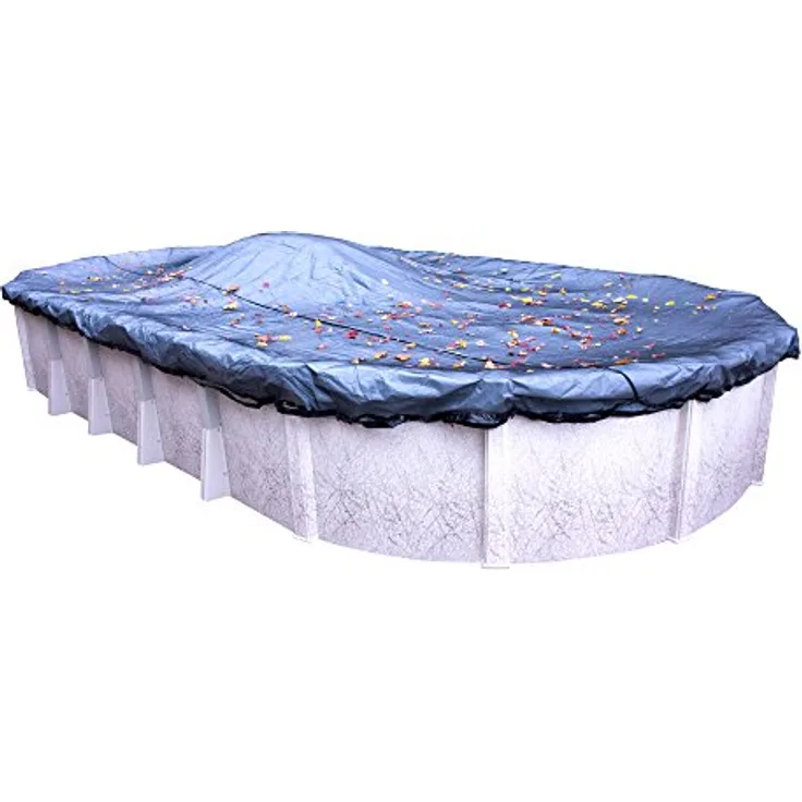 Robelle Laubkescher für ovale oberirdische Winterabdeckungen 451833, 02 - Premium, 18 x 33-ft. Pool