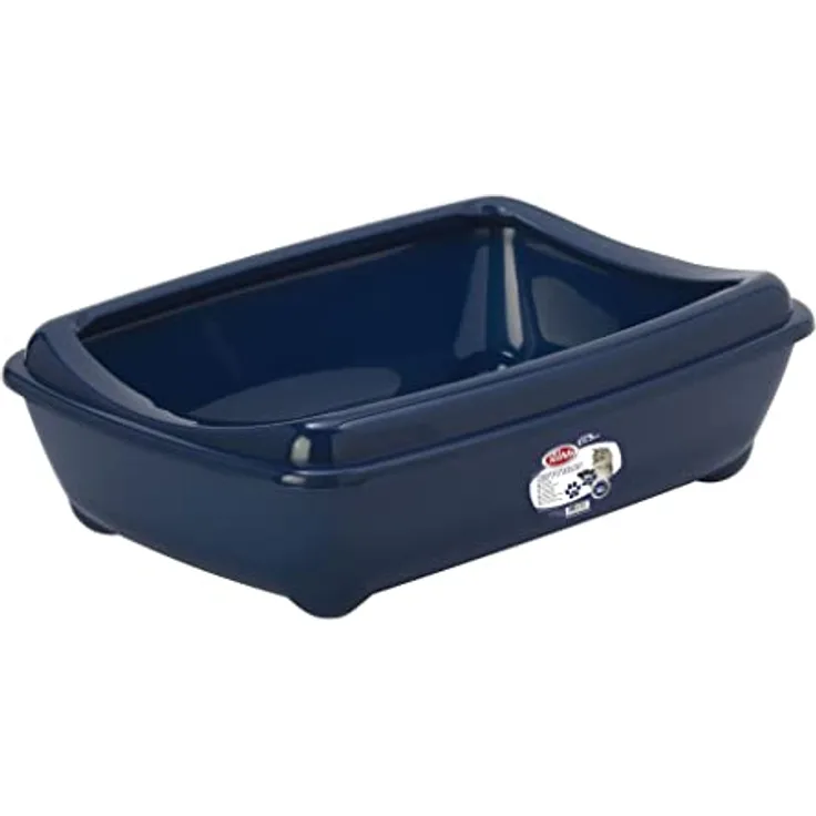 Katzentoilette mit Rahmen 42cm, Gr. M, dunkelblau, P-KITTYTRAY-MEDIUM-BL