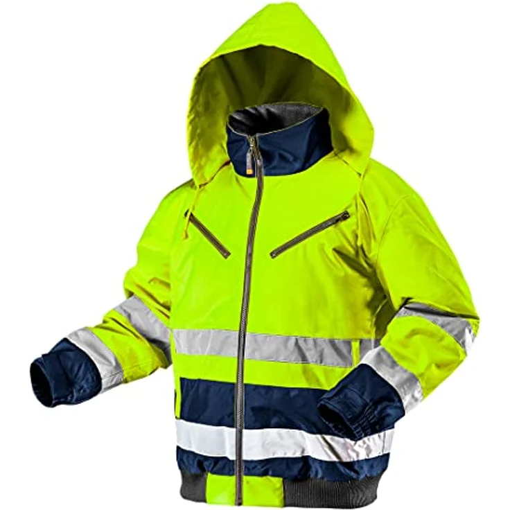 Thermo Warnschutzjacke EN 20471 L neongelb – Bild 7