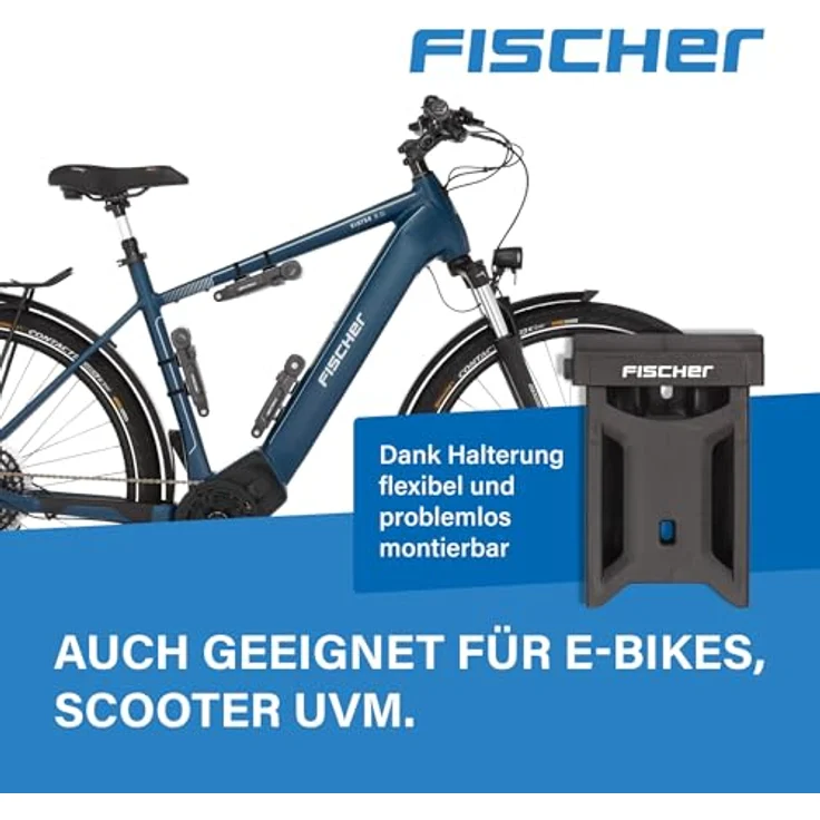 Fischer Faltschloss XL 110 cm mit Halter – Bild 5