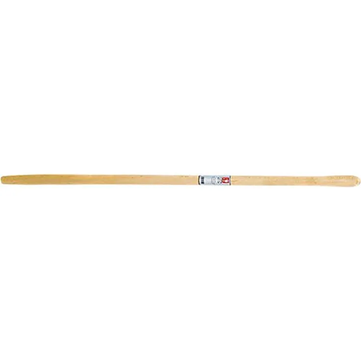 IDEAL Teerverteilerstiel Buchen-Langstiel, 1800 mm, Ø 34 mm, passend für Aluminium-Teerverteile und Gummischieber, feingeschliffen