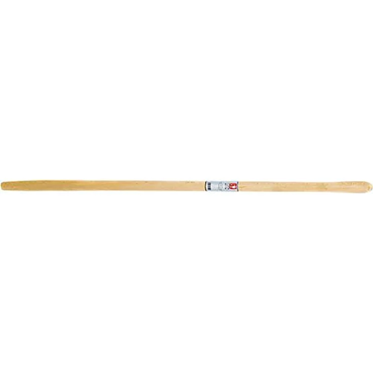 IDEAL Teerverteilerstiel Buchen-Langstiel, 1800 mm, Ø 34 mm, passend für Aluminium-Teerverteile und Gummischieber, feingeschliffen