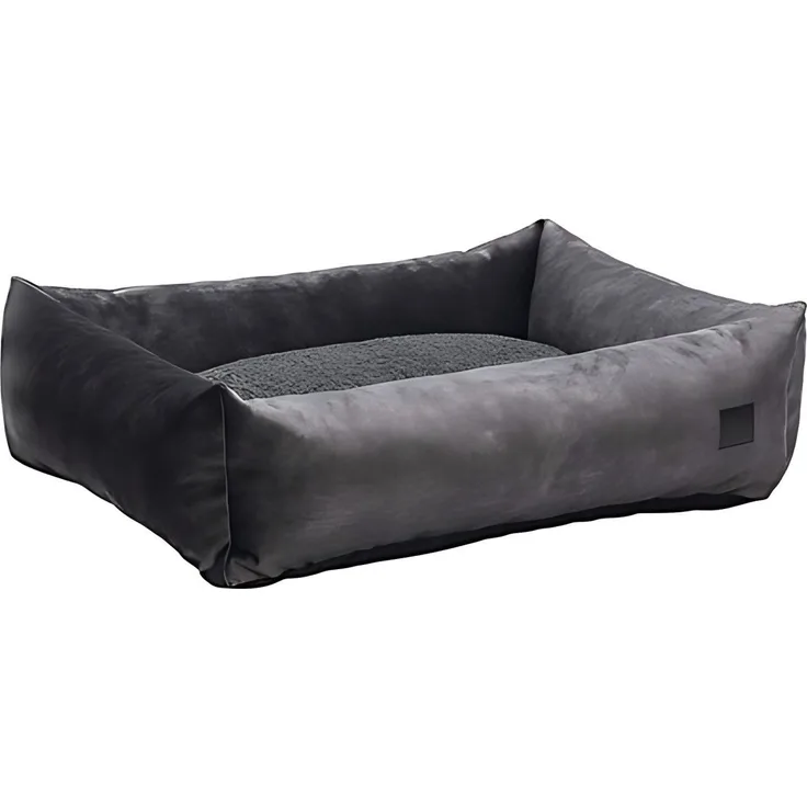 Designed By Lotte Yndis Hundebett, anthrazit mit Anti-Rutsch-Beschichtung