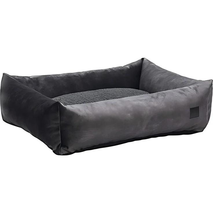 Designed By Lotte Yndis Hundebett, anthrazit mit Anti-Rutsch-Beschichtung