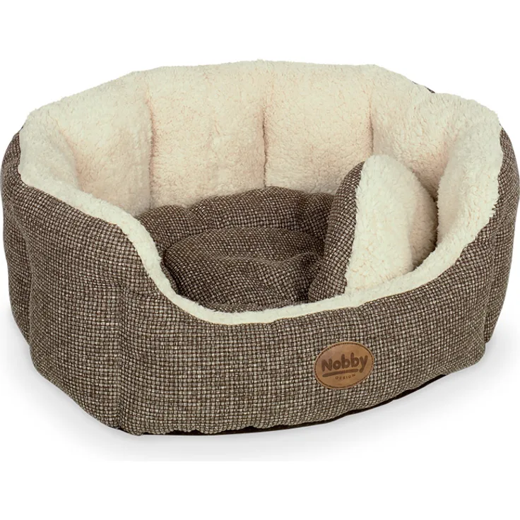 Nobby Komfort Bett ALBA braun 86 x 70 x 24 cm