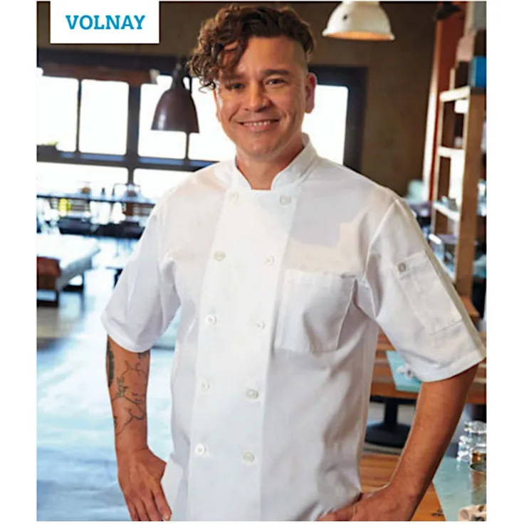 Chef Works Kochjacke Volnay kurzarm Kochbekleidung Bäckerjacke Berufskleidung 2XL