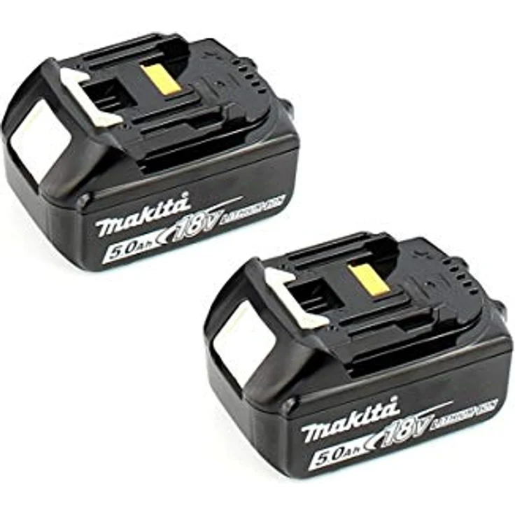 Makita Power Source Kit Li 18V mit 2x BL1850B Akku 5,0Ah + DC18RD Doppelladegerät ( 199482-2 ) – Bild 6