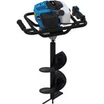 Güde Erdbohrer »GE 1450.1« Motor, 1,45 kW, max. 7500 U/min, (4-tlg) - Benzin Erdbohrer für präzises und kontrolliertes Arbeiten, inkl. Erdbohrer-Aufsätze