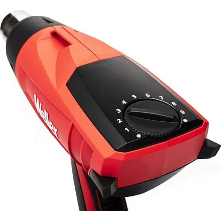 Weller WLHG2023C, Heißluftpistole mit stufenloser Temperatursteuerung, 2000W, ergonomisches Design, leiser Betrieb, vertikaler Standfuß, Swiss-engineered – Bild 5