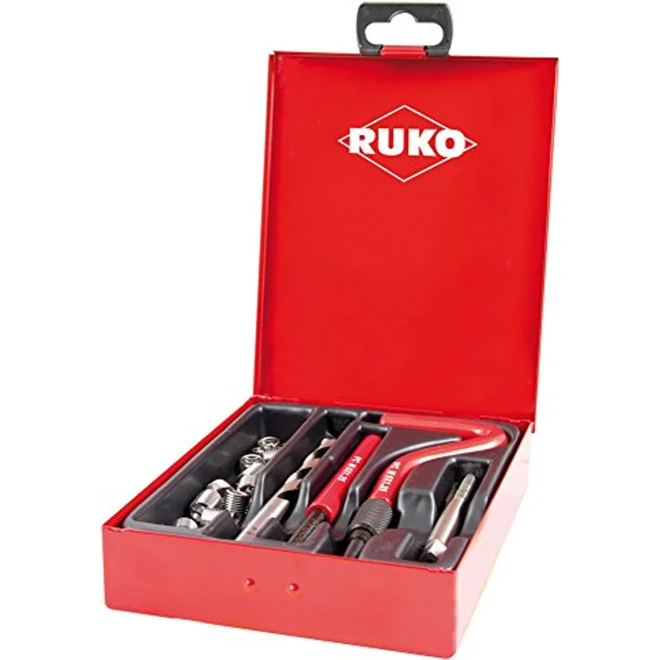 Ruko 244205 ProCoil M 10, Reparaturset für Gewinde mit robusten Materialien und hoher Präzision