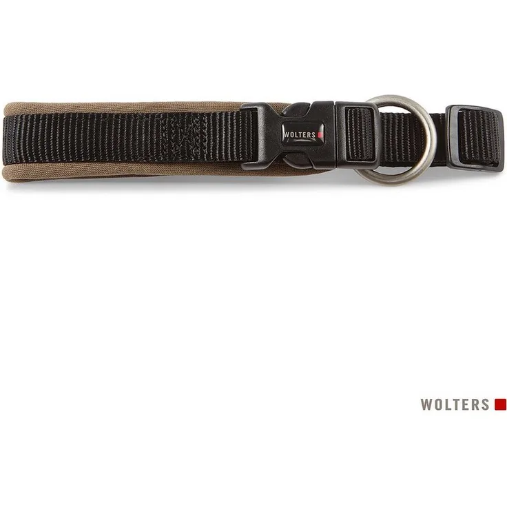Wolters Professional Comfort Halsband, gepolstert aus Nylon und Neopren, in verschiedenen Größen S, M, L, stufenlos verstellbar mit Klickverschluss