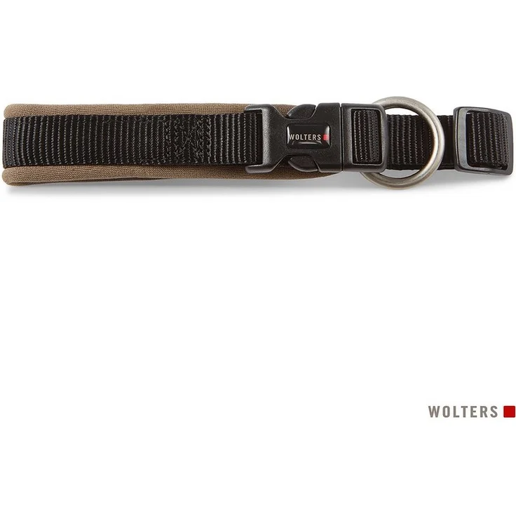 Wolters Professional Comfort Halsband, gepolstert aus Nylon und Neopren, in verschiedenen Größen S, M, L, stufenlos verstellbar mit Klickverschluss – Bild 1