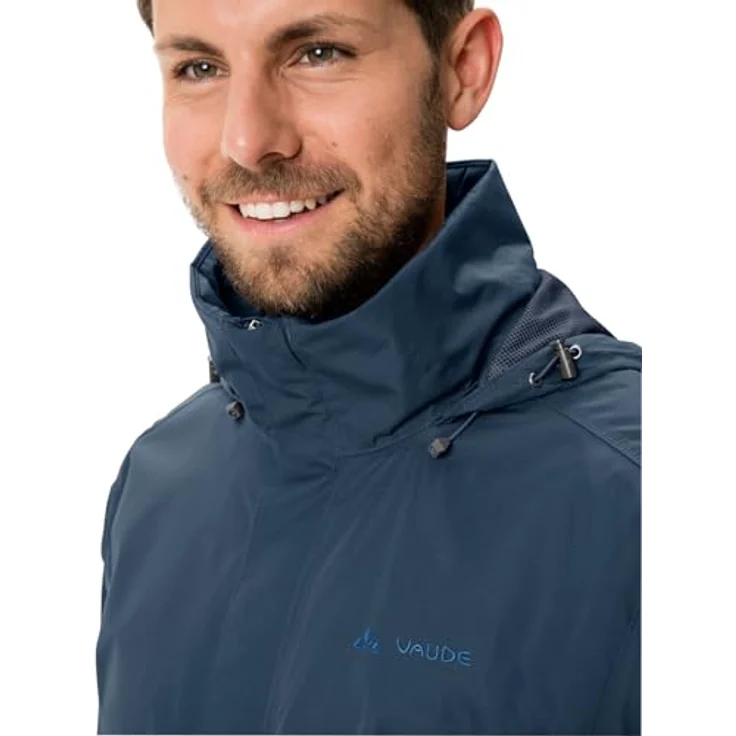 VAUDE Regenjacke, Leichte Wanderjacke, wasserdicht, winddicht und atmungsaktiv – Bild 7