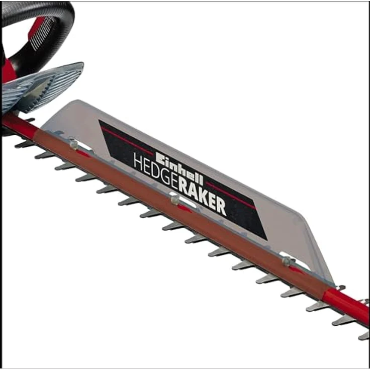 Einhell Elektro Heckenschere GE-EH 7067 (700 W, 670 mm Schnittlänge, 30 mm Zahnabstand, Schnittgutsammler, Kabelzugentlastung) – Bild 4