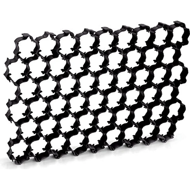 5er-Set Rasengitterplatten Gehwegplatten Rasenwaben Rasenmatten Gitterplatten – Bild 2