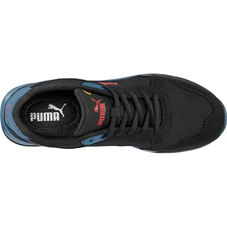 PUMA Safety Arbeitsschuh, Mikrofaser, ESD, mit Fiberglasskappe und FAP®lite-Durchtrittschutz, atmungsaktiv, Schwarz – Bild 7