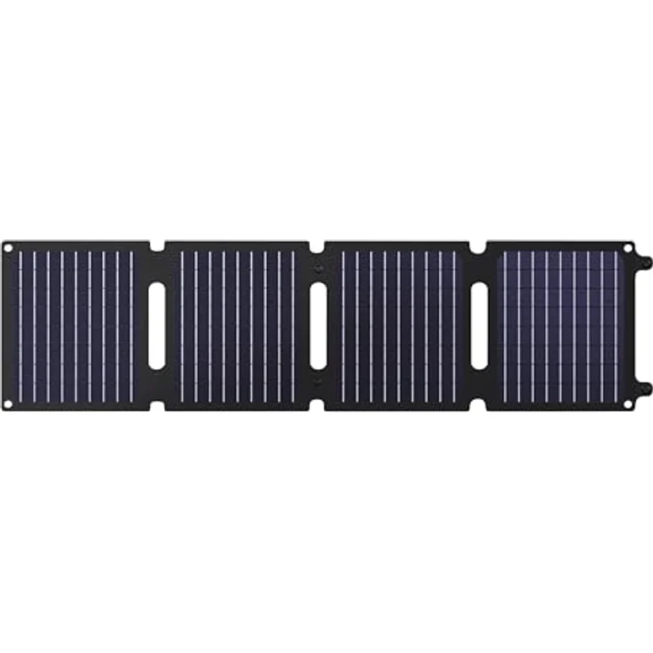 Trust Zuny 40W Solarpanel, tragbares Solarmodul mit integriertem Ständer für mobiles Laden – Bild 2
