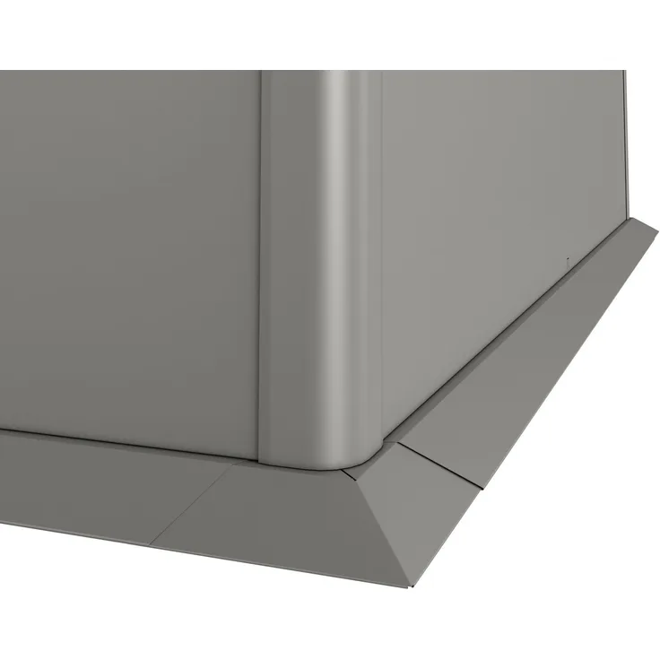 Biohort Beetumrandung B180930, Mähkante für Hochbeet 150x150 cm, Rasenkante ca. 6,7 cm Abstand, Biohort