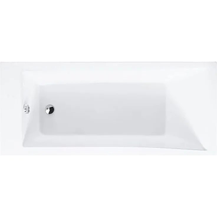Aloni Acryl-Badewanne Weiß (TxBxH) 170 x 70 x 60 cm
