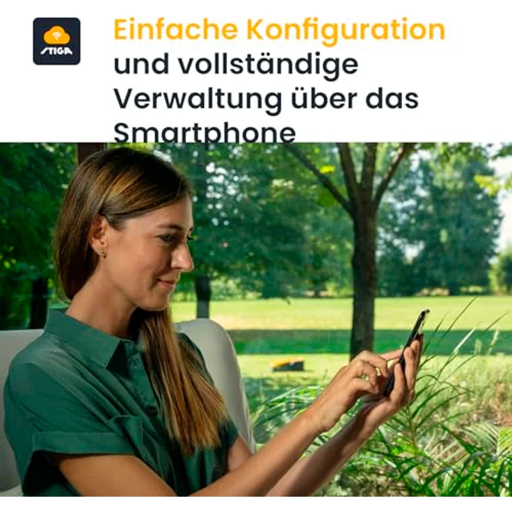 STIGA A1000 Autonomer Mähroboter, GPS-Technologie, Steigungen bis zu 45%, 1000m² – Bild 4